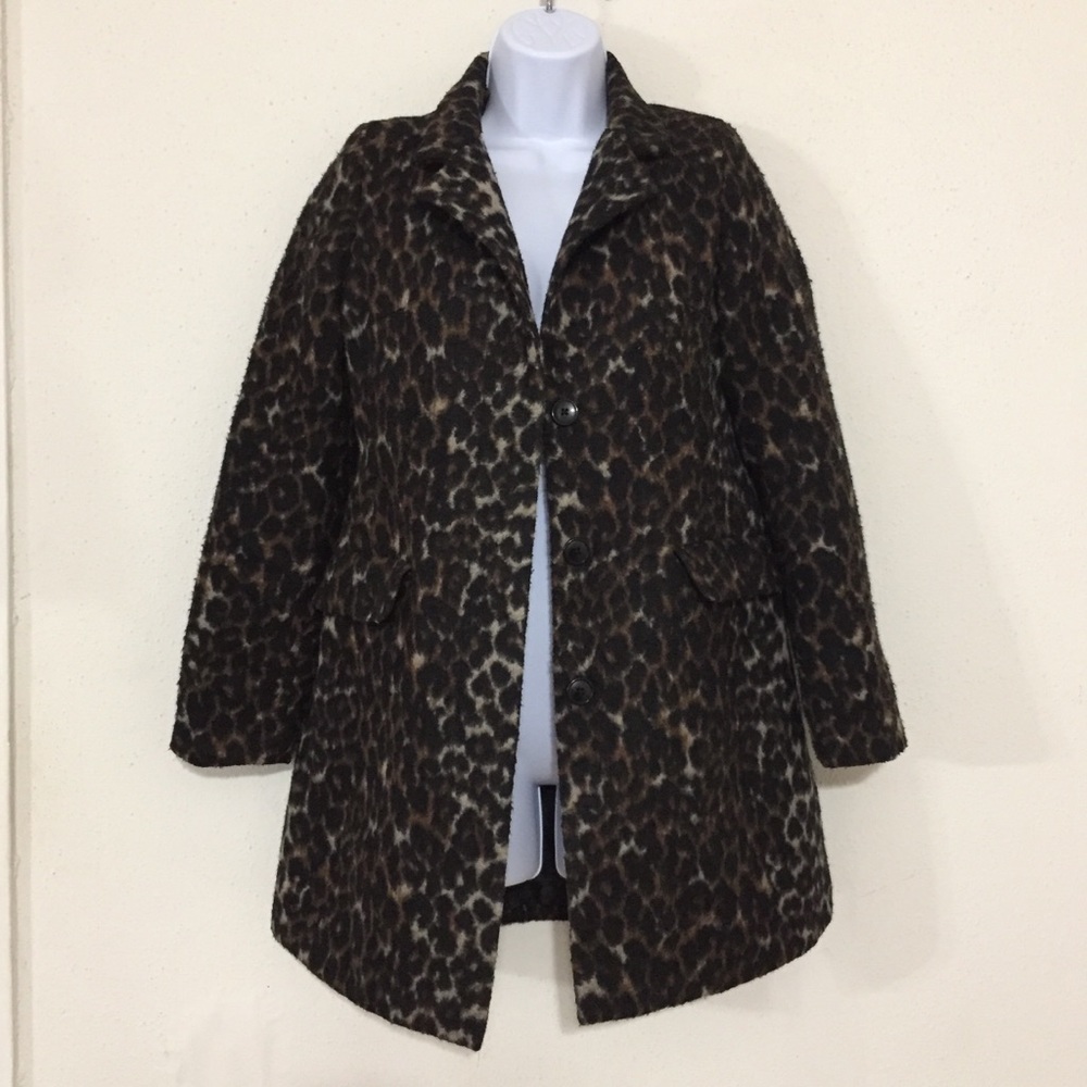 😸 LEOPARD PRINT OLD NAVY COAT